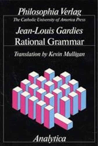 Beispielbild fr Rational Grammar (Analytica) zum Verkauf von Books From California