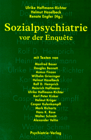 Stock image for Sozialpsychiatrie vor der Enquete for sale by medimops