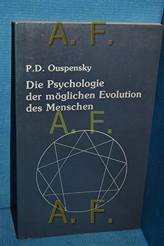 Stock image for Die Psychologie der mglichen Evolution des Menschen for sale by Buchfink Das fahrende Antiquariat