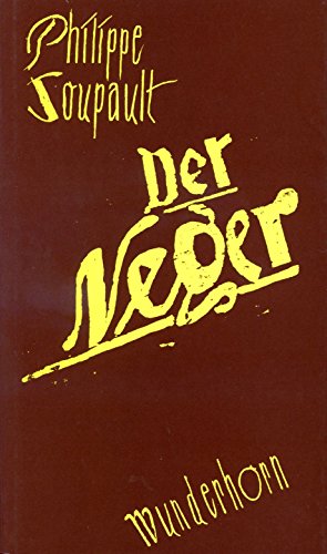 Stock image for Der Neger. Roman. for sale by Steamhead Records & Books