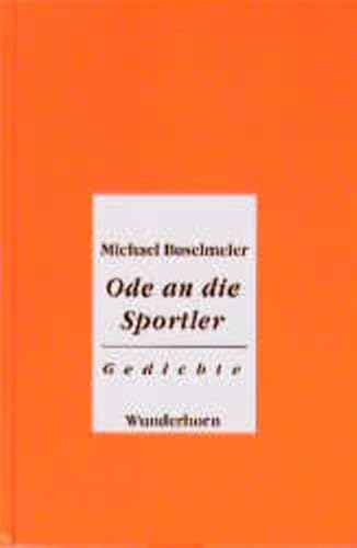 Beispielbild fr Ode an die Sportler zum Verkauf von medimops