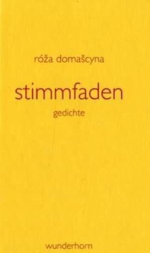 stimmfaden gedichte