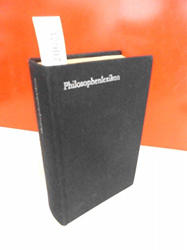 Imagen de archivo de Philosophenlexikon a la venta por medimops