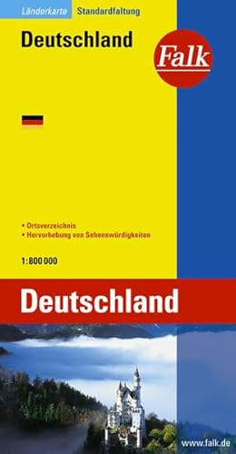 Beispielbild fr Deutschland Laenderkarte 1:800.000 (Map of Germany) zum Verkauf von HPB-Emerald