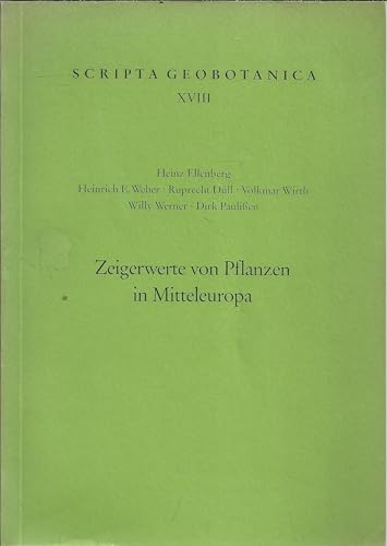 9783884525180: Zeigerwerte der Pflanzen in Mitteleuropa (Livre en allemand)