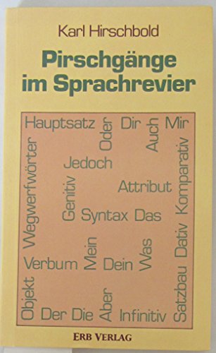 Beispielbild fr Pirschgnge im Sprachrevier zum Verkauf von medimops