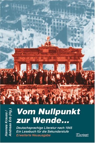 9783884748022: Vom Nullpunkt Zur Wende: Deutschsprachige Literatur Nach 194