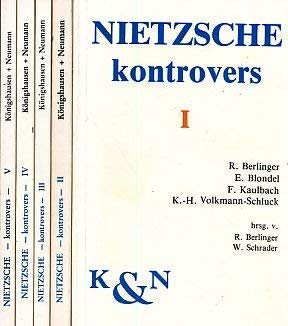 9783884790441: Nietzsche - kontrovers I