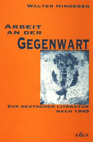 Beispielbild fr Arbeit an der Gegenwart. zum Verkauf von SKULIMA Wiss. Versandbuchhandlung