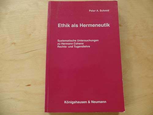 Ethik als Hermeneutik.