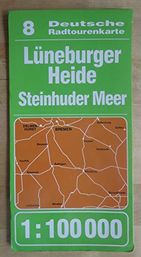 Beispielbild für Deutsche Radtourenkarte 08. Lüneburger Heide / Steinhuder Meer 1 : 100 000 zum Verkauf von medimops