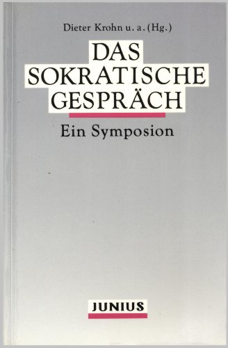 9783885061687: Das Sokratische Gesprch - Ein Symposion