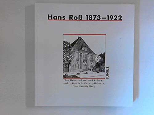 9783885062035: Hans Ross 1873-1922