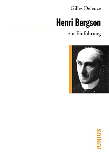 9783885063360: Henri Bergson zur Einfhrung
