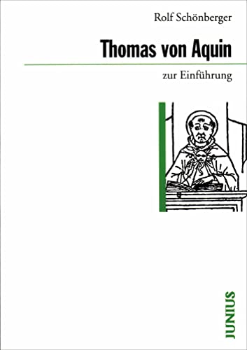 9783885063513: Thomas von Aquin zur Einfhrung