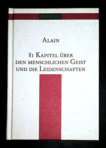 9783885064206: 81 Kapitel ber den menschlichen Geist und die Leidenschaften