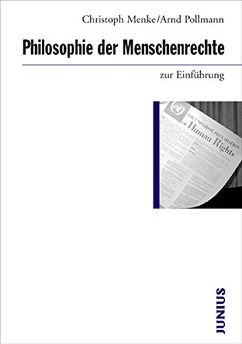 Beispielbild fr Philosophie der Menschenrechte zur Einfhrung -Language: german zum Verkauf von GreatBookPrices