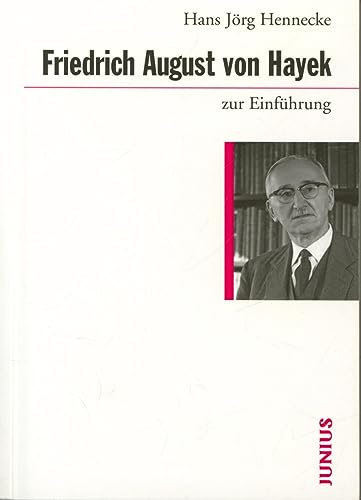 Beispielbild fr Friedrich August von Hayek zur Einfhrung zum Verkauf von medimops