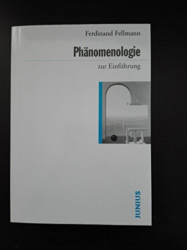 Beispielbild fr Phnomenologie zur Einfhrung zum Verkauf von medimops