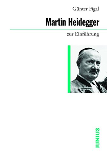 Stock image for Martin Heidegger zur Einfhrung -Language: german for sale by GreatBookPrices