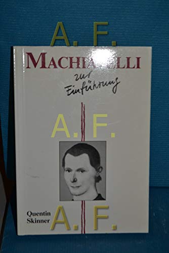 Beispielbild fr Machiavelli zur Einfhrung zum Verkauf von medimops
