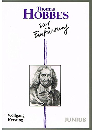 Beispielbild fr Thomas Hobbes zur Einfhrung. zum Verkauf von modernes antiquariat f. wiss. literatur