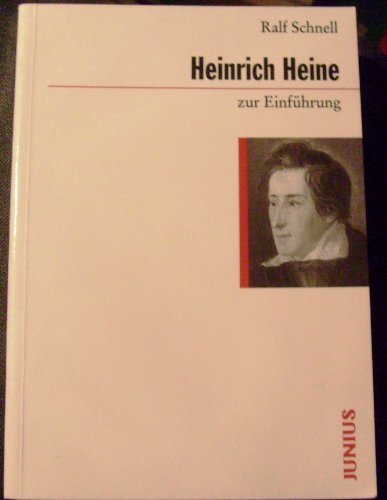 Imagen de archivo de Heinrich Heine zur Einführung (Taschenbuch) von Ralf Schnell (Autor) a la venta por Nietzsche-Buchhandlung OHG