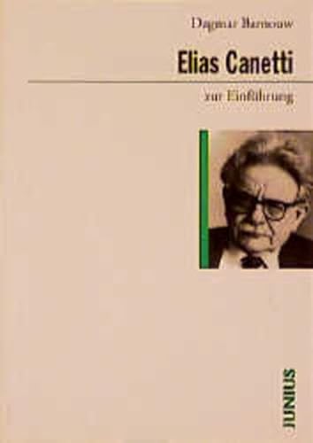 9783885069331: Elias Canetti zur Einfhrung