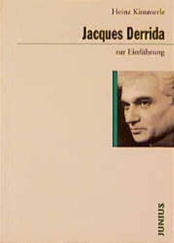 Beispielbild fr Jacques Derrida zur Einfhrung. (= Zur Einfhrung 152). zum Verkauf von Antiquariat Dirk Borutta