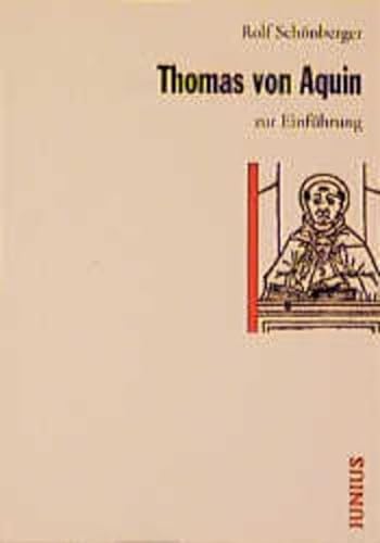 Beispielbild fr Thomas von Aquin zur Einfhrung zum Verkauf von Der Ziegelbrenner - Medienversand