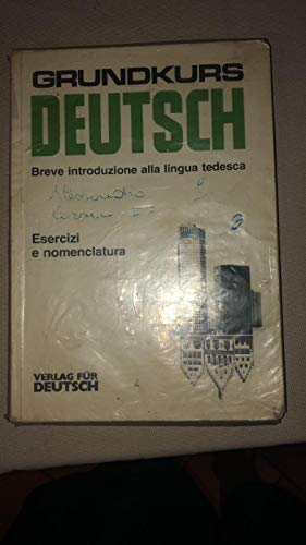9783885321132: Grundkurs Deutsch, Grammatisches Arbeitsbuch, Italienisch