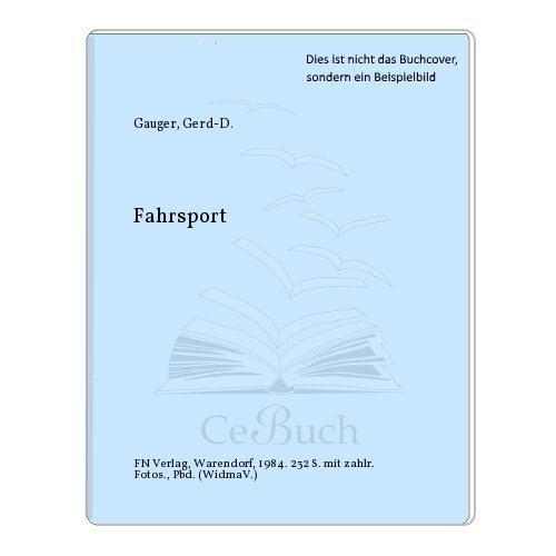 9783885420385: Fahrsport