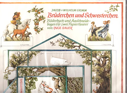 9783885473947: Brderchen und Schwesterchen. Das grosse Theater-Bastelbuch zum Mrchen