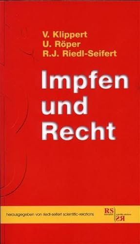 Stock image for Impfen und Recht for sale by medimops