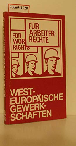 9783886190850: Westeuropische Gewerkschaften. Krisenbewltigung im Vergleich