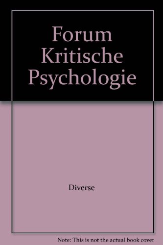 Stock image for Forum Kritische Psychologie: Perspektiven der Kritischen Psychologie: 55 for sale by medimops