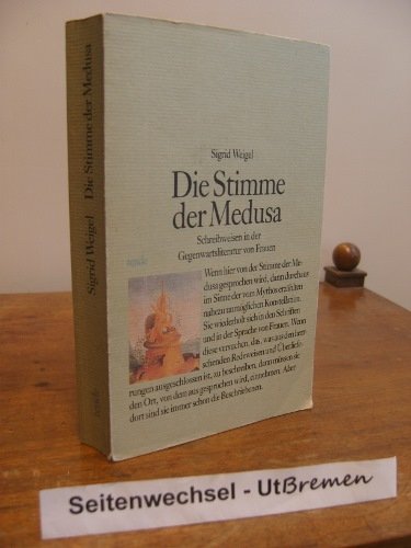Stock image for Die Stimme der Medusa. Schreibweisen in der Gegenwartsliteratur von Frauen for sale by medimops