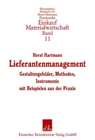 9783886401062: Lieferantenmanagement. Band 11.