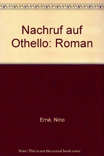 Stock image for Nachruf auf Othello for sale by medimops