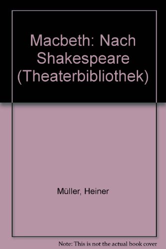 Beispielbild fr Macbeth. Nach Shakespeare zum Verkauf von Ammareal