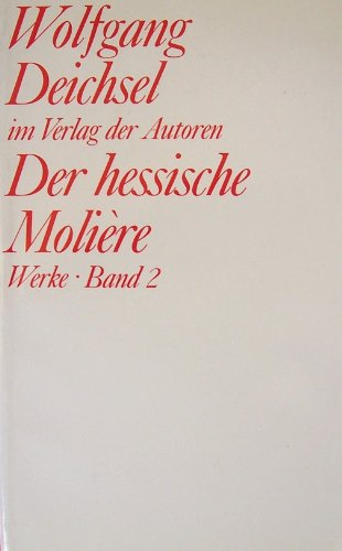 Imagen de archivo de Der hessische Molire. Werke.Band 2 a la venta por Hylaila - Online-Antiquariat