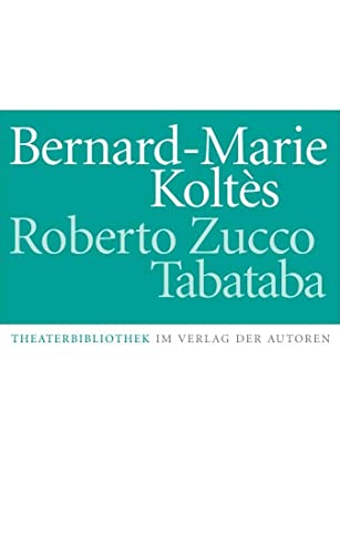 Beispielbild fr Roberto Zucco. Tabataba zum Verkauf von medimops