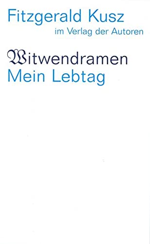 Imagen de archivo de Witwendramen / Mein Lebtag -Language: german a la venta por GreatBookPrices