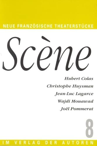 9783886612796: Scne 8: Fnf franzsische Theaterstcke