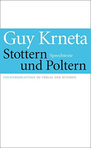 Beispielbild fr Krneta, G: Stottern und Poltern zum Verkauf von Einar & Bert Theaterbuchhandlung