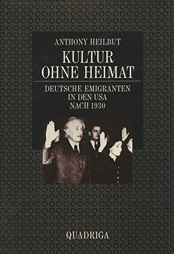 Stock image for Kultur ohne Heimat. Deutsche Emigranten in den USA nach 1930 for sale by medimops