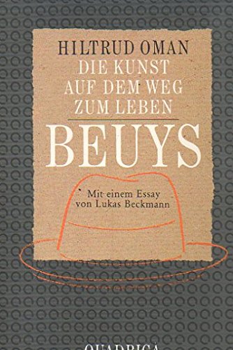 Beispielbild fr Die Kunst auf dem Weg zum Leben: Joseph Beuys zum Verkauf von Versandantiquariat Felix Mcke