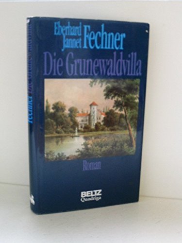 Beispielbild fr Die Grunewaldvilla - Bibliotheksexemplar guter Zustand -1- zum Verkauf von Weisel