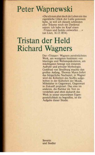 Beispielbild fr Tristan der Held Richard Wagners zum Verkauf von medimops