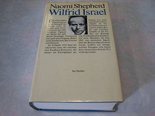 9783886801497: A Refuge From Darkness: Wilfrid Israel and the Rescue of the Jews.